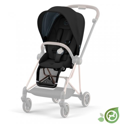 Cybex Mios 3.0 Seat Pack - tapicerka do wózka spacerowego | Eco Onyx Black